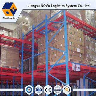 Industrial Storage Steel Push Back Racking with High Quality Racking