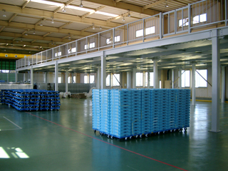 Industrial Customized Steel Structure Racks Supported Multi-tier Loft Mezzanine Floor Platform Racking
