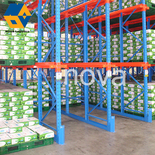 VNA Storage Metal Galvanized Selective Racking Drive-in Radio Shuttle Shelf Rack