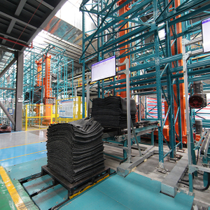 High Efficiency AS/RS System Automatic Warehouse Storage Racking